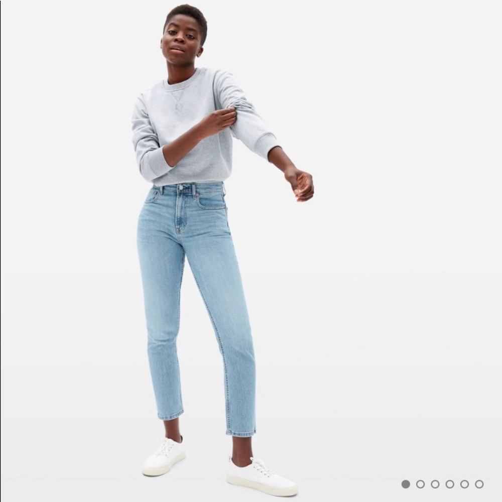 Everlane blue jeans
